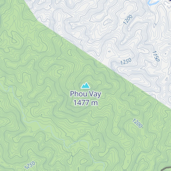 Map of Phou Vay