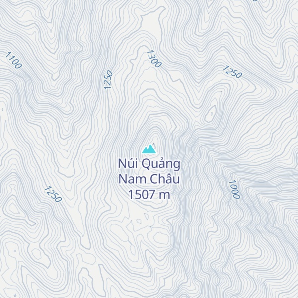 Map of Núi Quảng Nam Châu