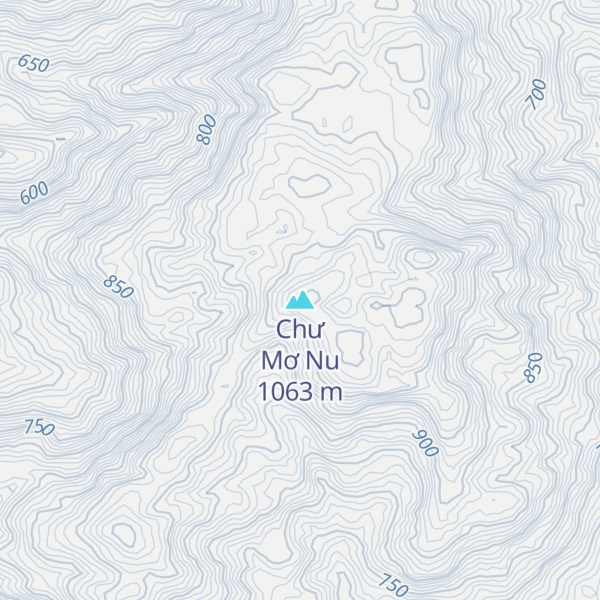 Map of Chư Mơ Nu