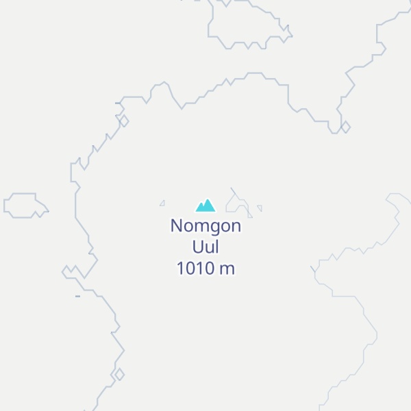 Map of Nomgon Uul