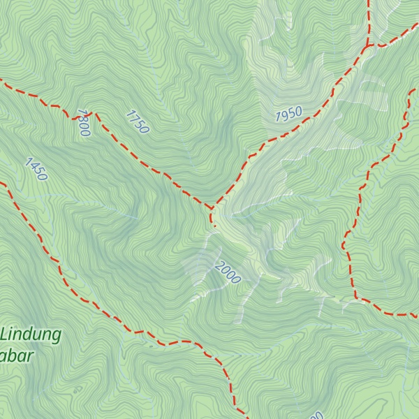 Map of Puncak Mega Gunung Puntang