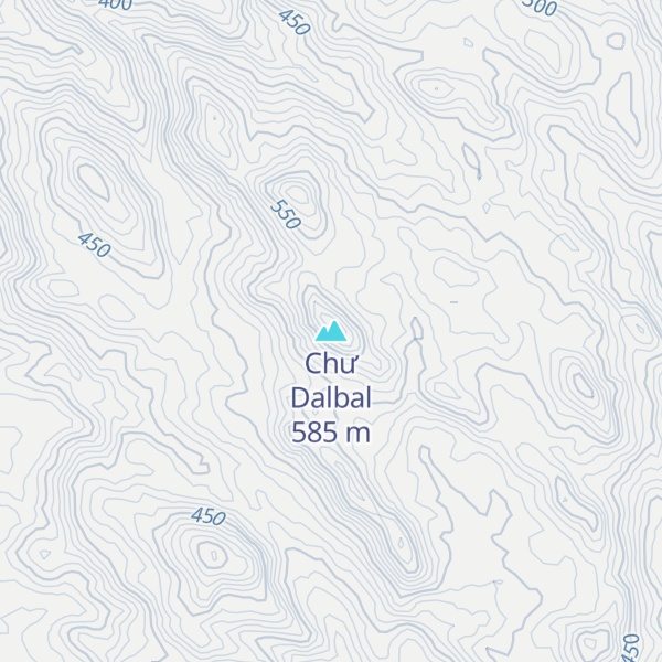 Map of Chư Dalbal