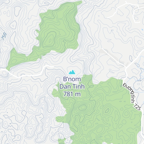 Map of B’nom Dan Tinh