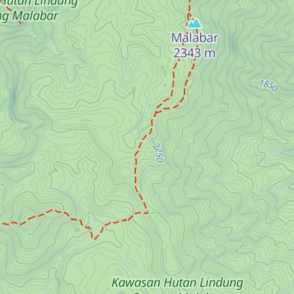 Map of Puncak Malabar 6