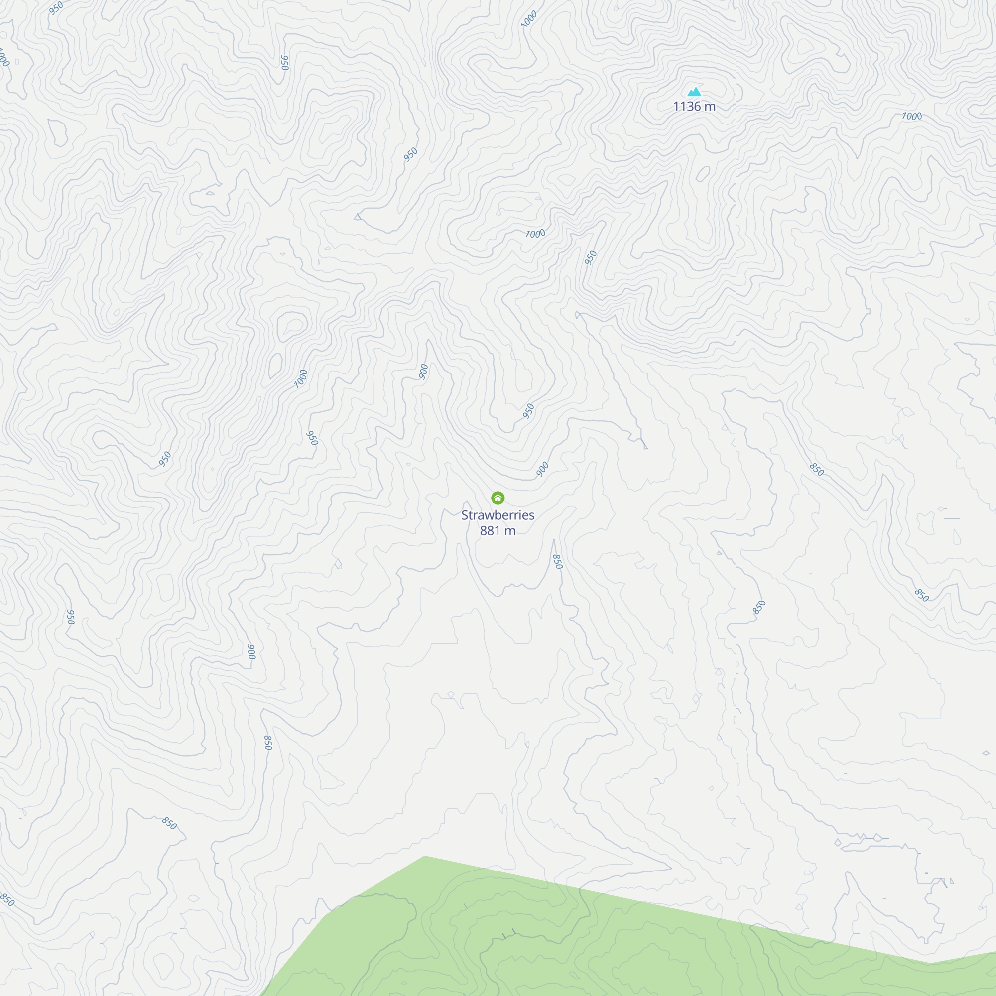 Strawberries map