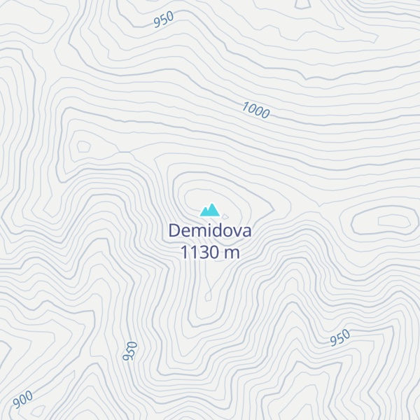 Map of Demidova