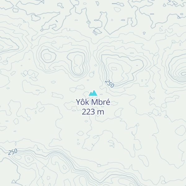 Map of Yôk Mbré