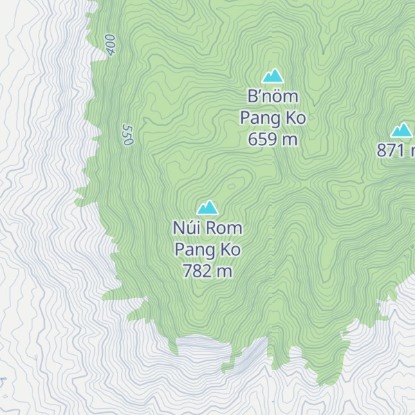 Map of Núi Rom Pang Ko