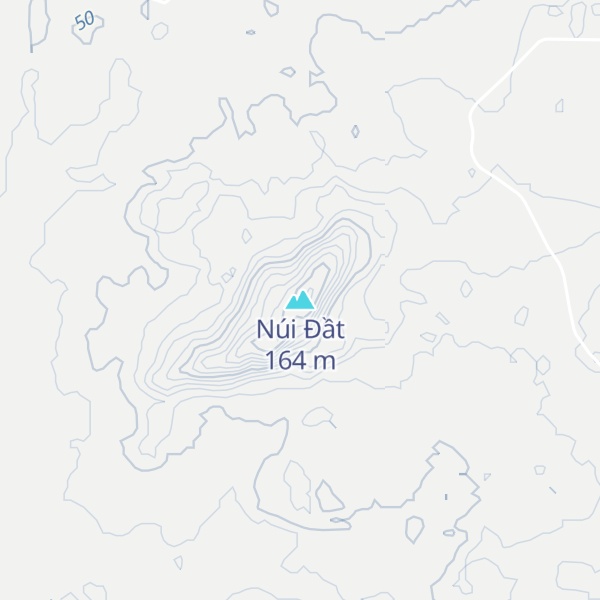 Map of Núi Đầt