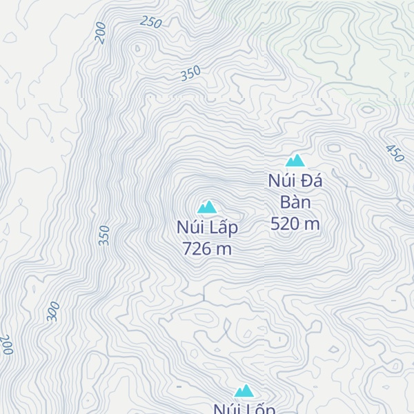 Map of Núi Lấp