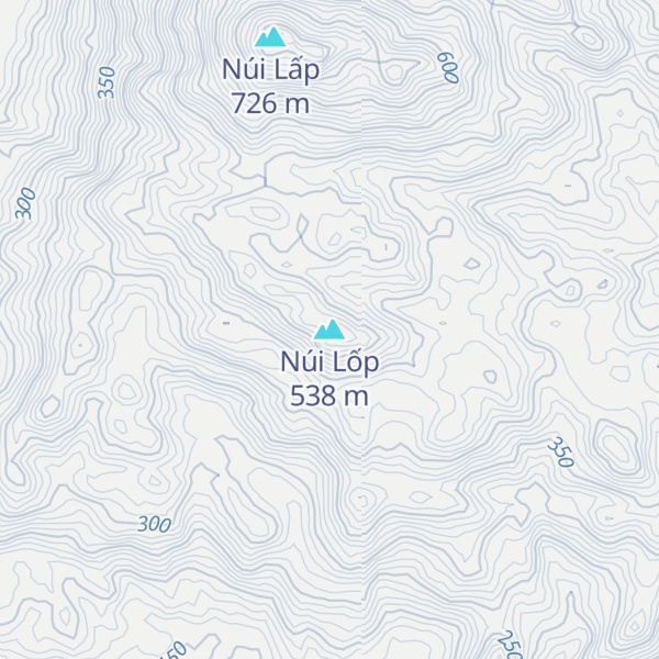 Map of Núi Lốp