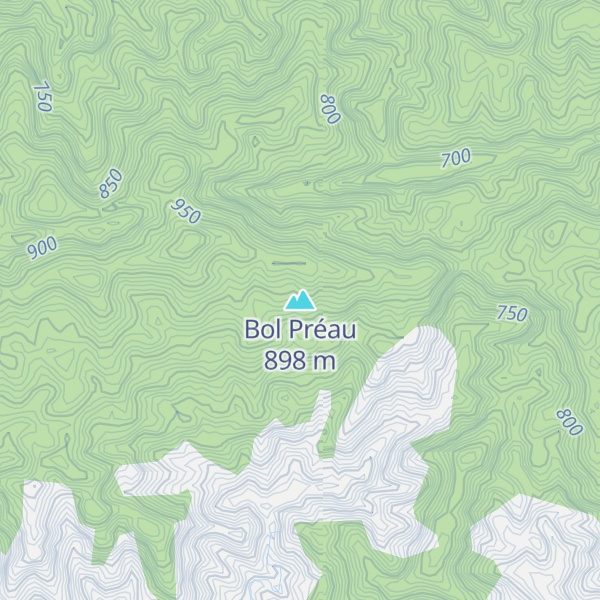 Map of Bol Préau