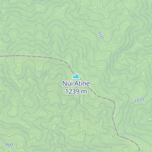 Map of Núi Atine