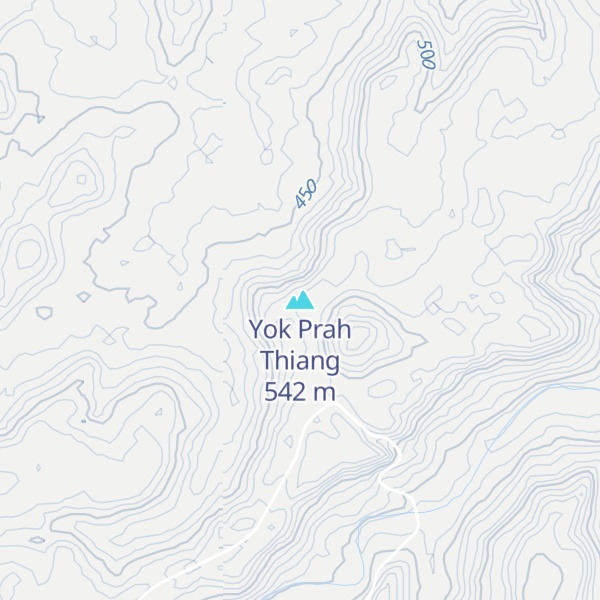Map of Yok Prah Thiang