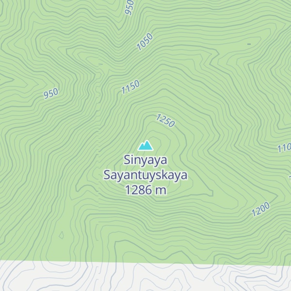 Map of Sinyaya Sayantuyskaya