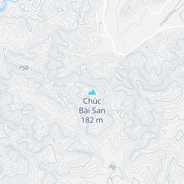Map of Chúc Bài San