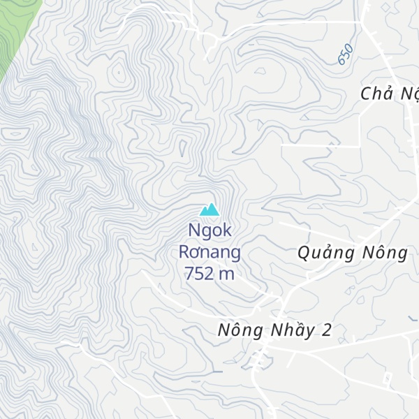 Map of Ngok Rơnang