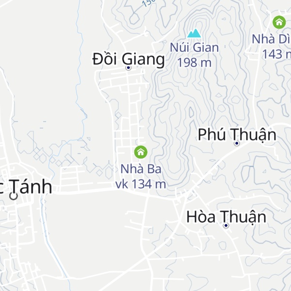 Map of Nhà Ba Vk