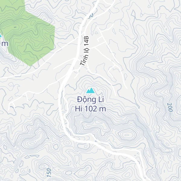 Map of Động Li Hi