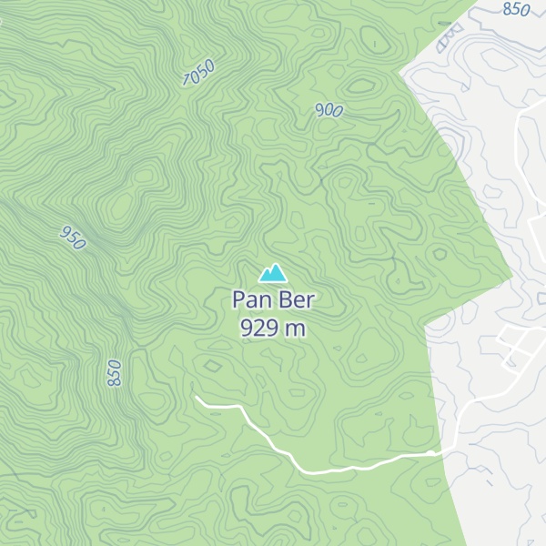 Map of Pan Ber