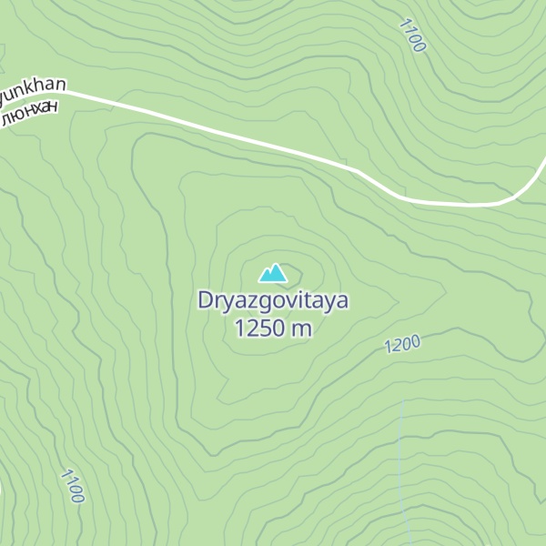 Map of Dryazgovitaya