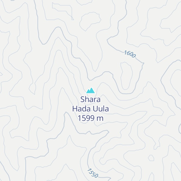 Map of Shara Hada Uula