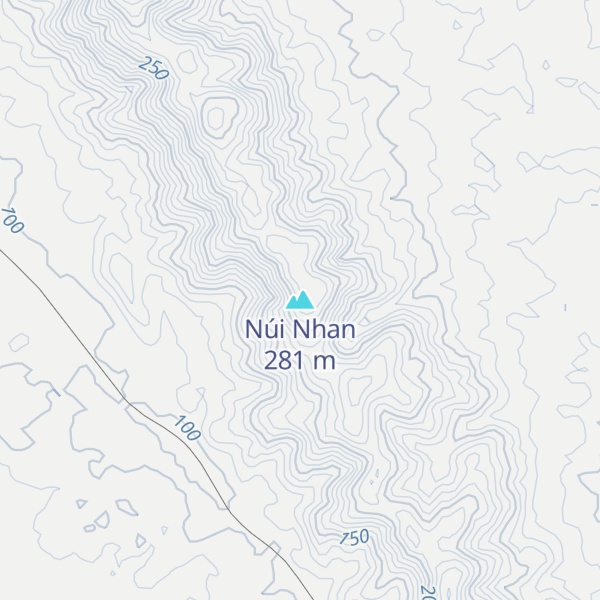 Map of Núi Nhan