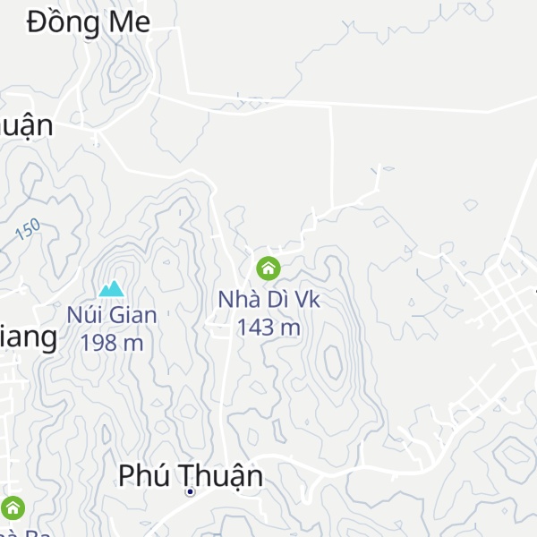 Map of Nhà Dì Vk
