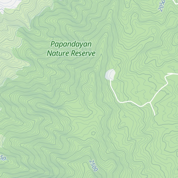 Map of Gunung Guha