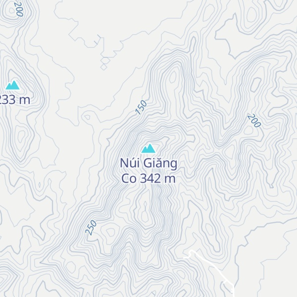 Map of Núi Giăng Co