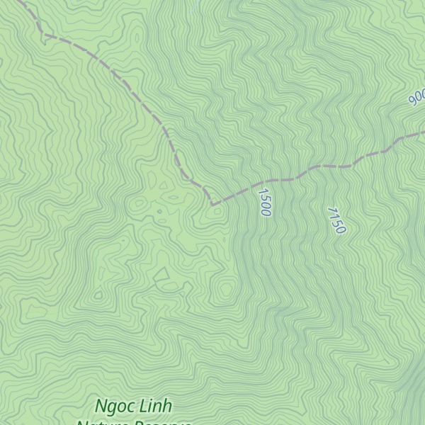 Map of Núi Ngok Peng Pek