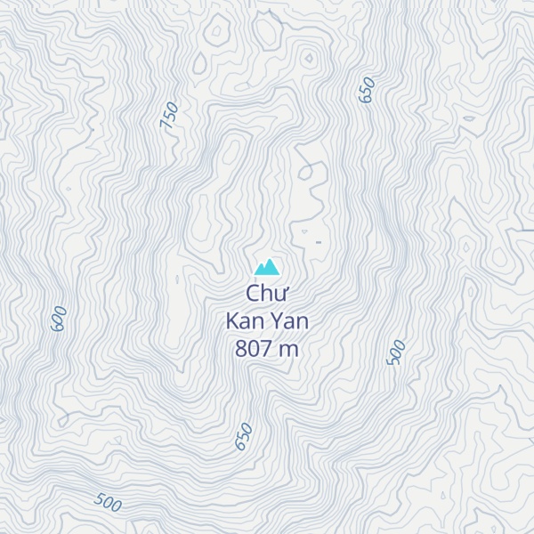 Map of Chư Kan Yan
