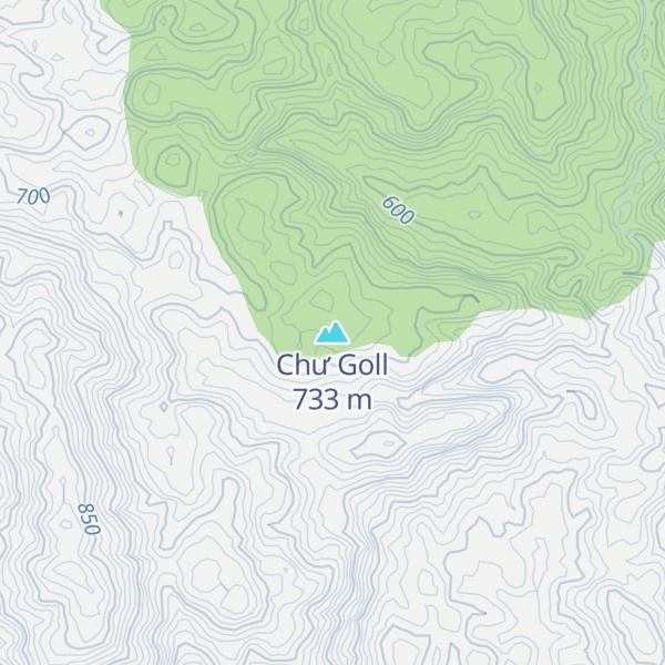 Map of Chư Goll