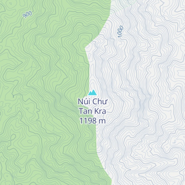 Map of Núi Chư Tan Kra