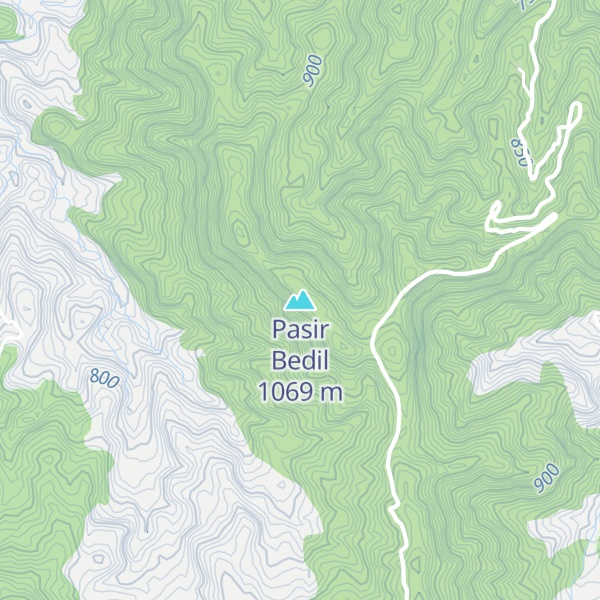 Map of Pasir Bedil