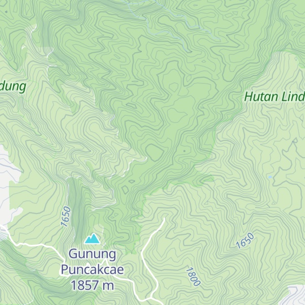 Map of Gunung Kamasan
