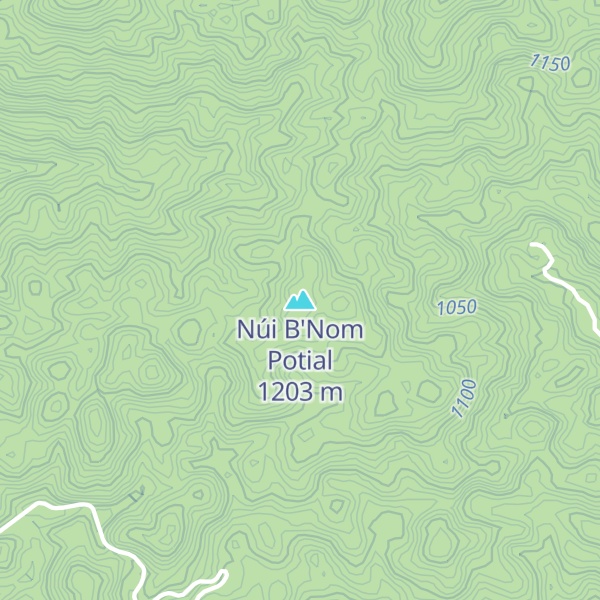Map of Núi B'Nom Potial