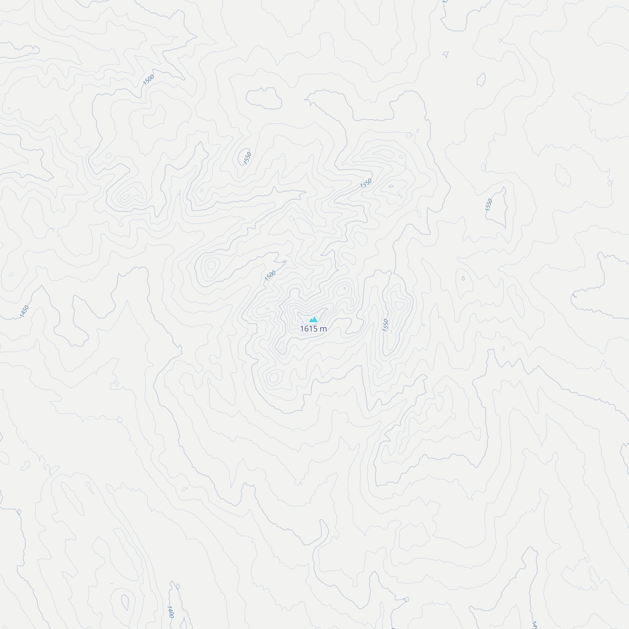 Bayan Khangai Mt map