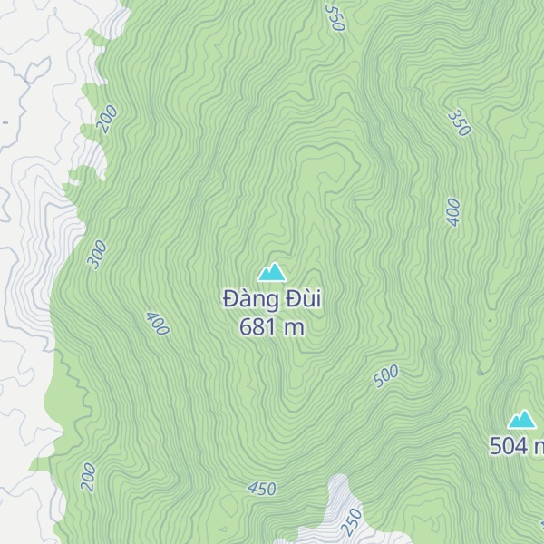 Map of Đàng Đùi