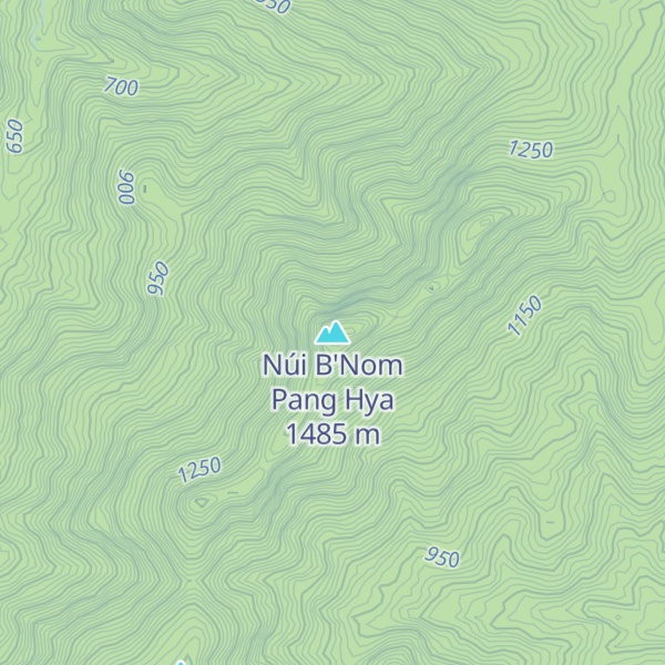 Map of Núi B'Nom Pang Hya