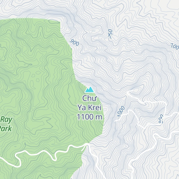 Map of Chư Ya Krei