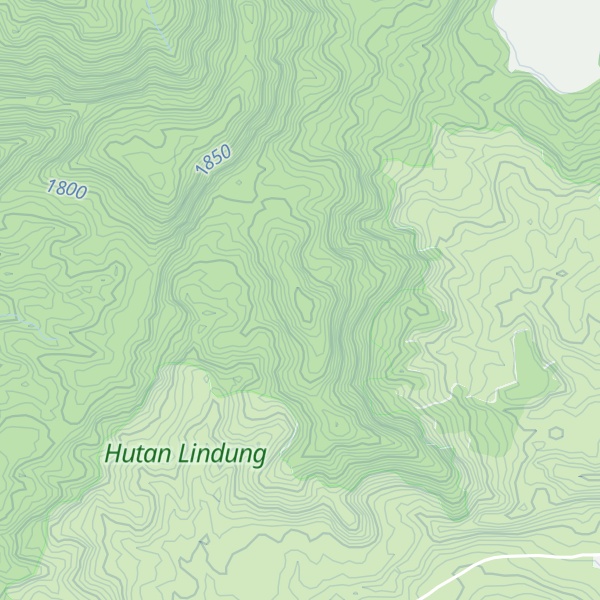 Map of Gunung Cibeureum