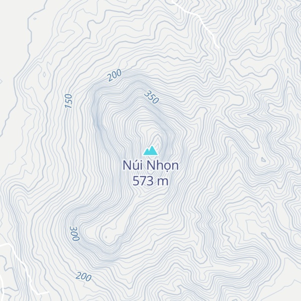 Map of Núi Nhọn