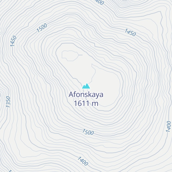 Map of Afonskaya