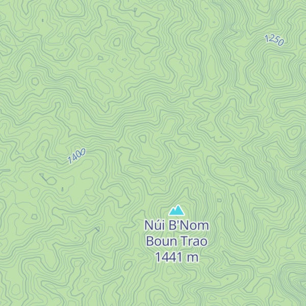 Map of B’nöm Boun Trao