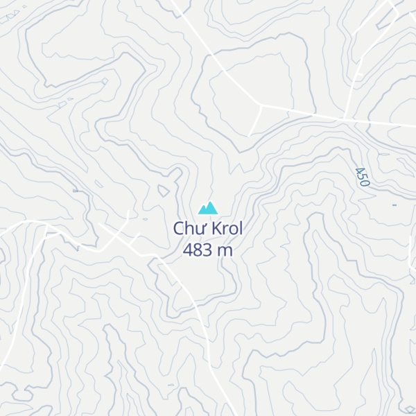 Map of Chư Krol