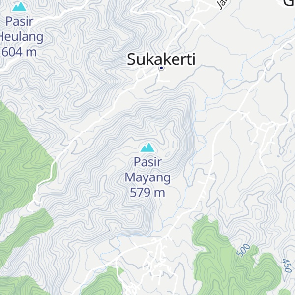 Map of Pasir Mayang
