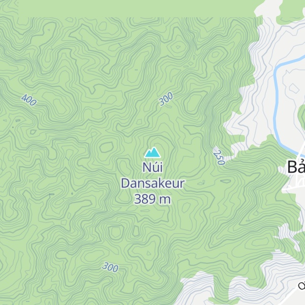 Map of Núi Dansakeur
