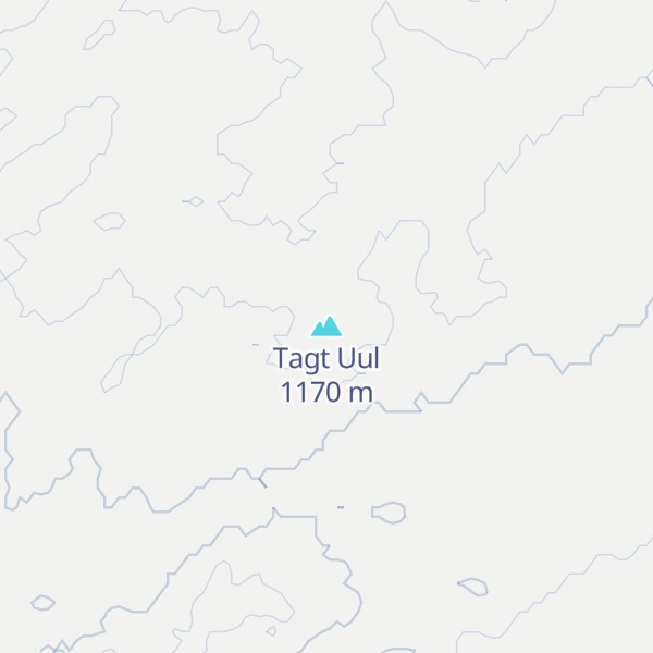Map of Tagt Uul
