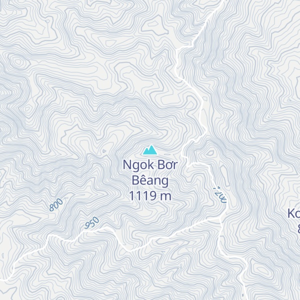 Map of Ngok Bơr Bêang
